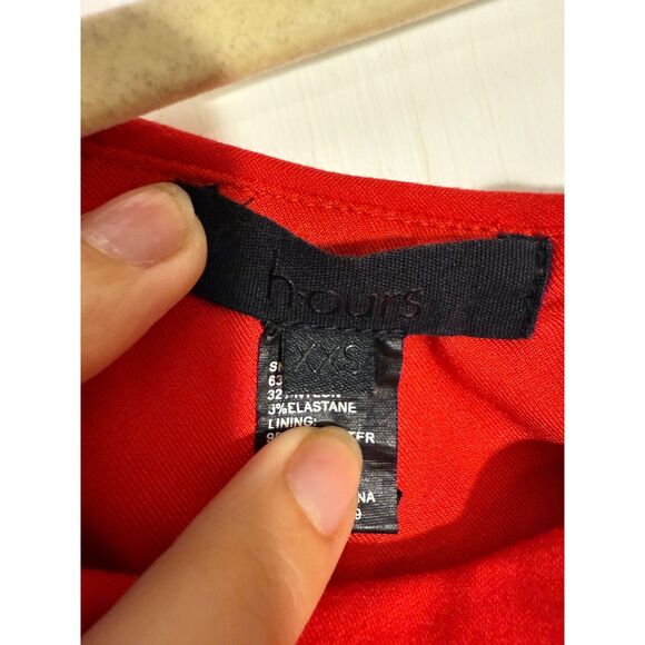 Revolve H:ours Karly Red One Shoulder Cut Out Bodysuit - Picture 6 of 6